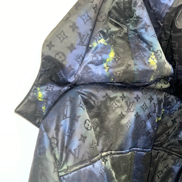 Louis Vuitton Black and Blue Monogram Jacket - Picture 6 of 10